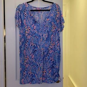 Lilly Pulitzer T-shirt Dress Large